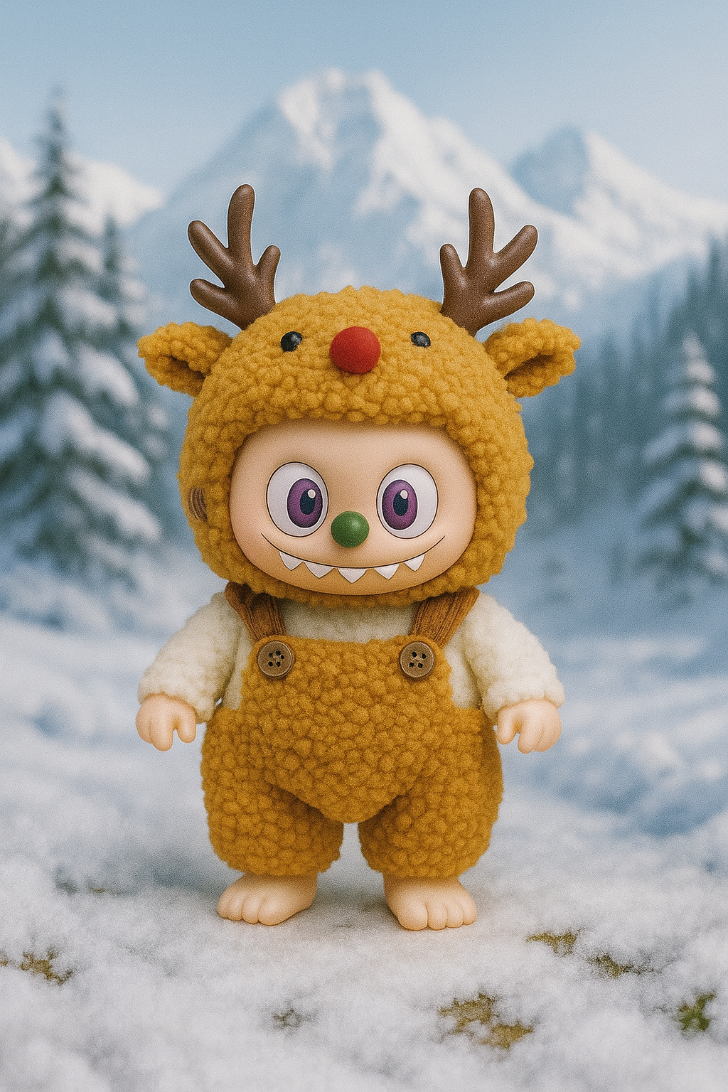 Bubu cerf de Noël