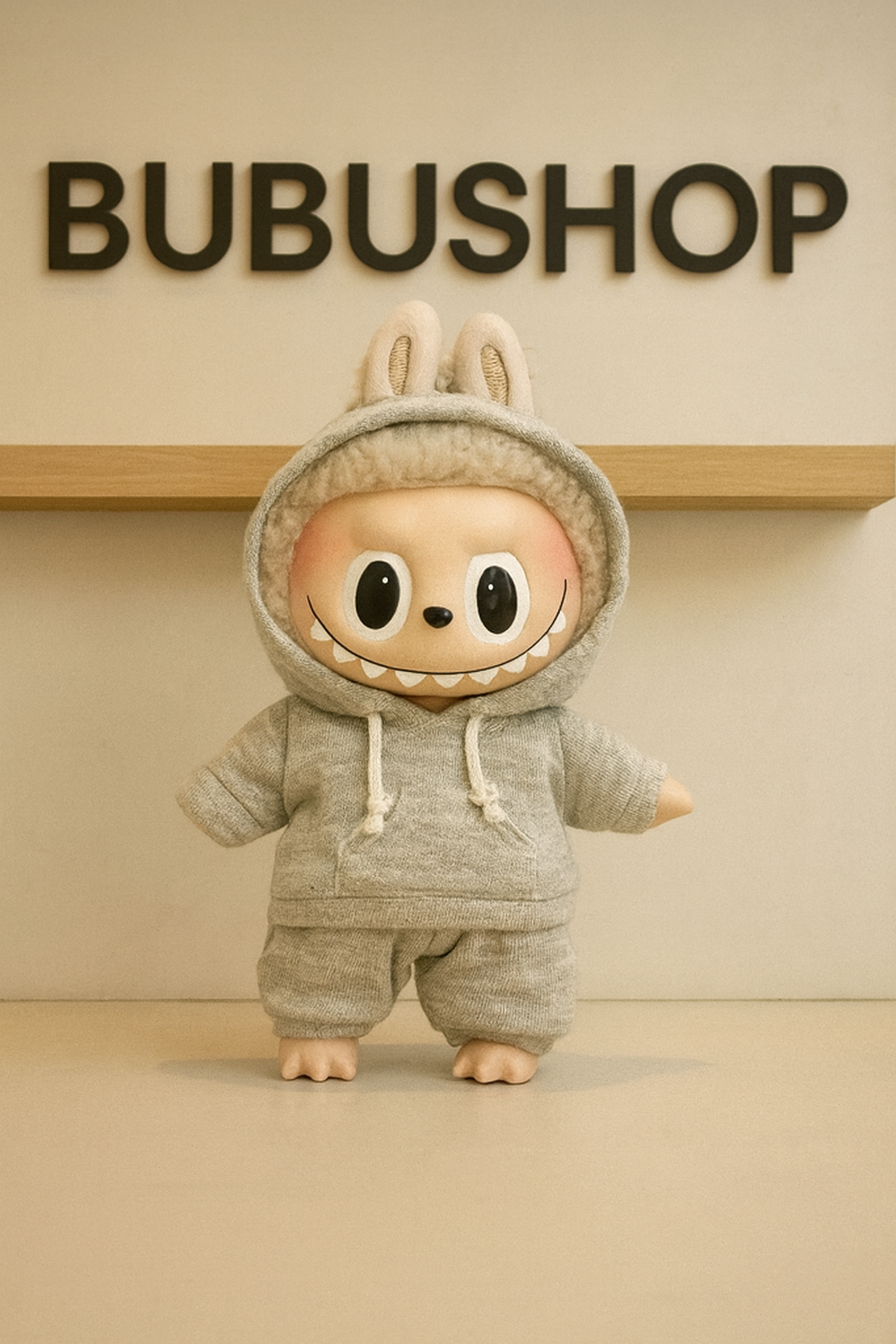 Bubu en hoodie