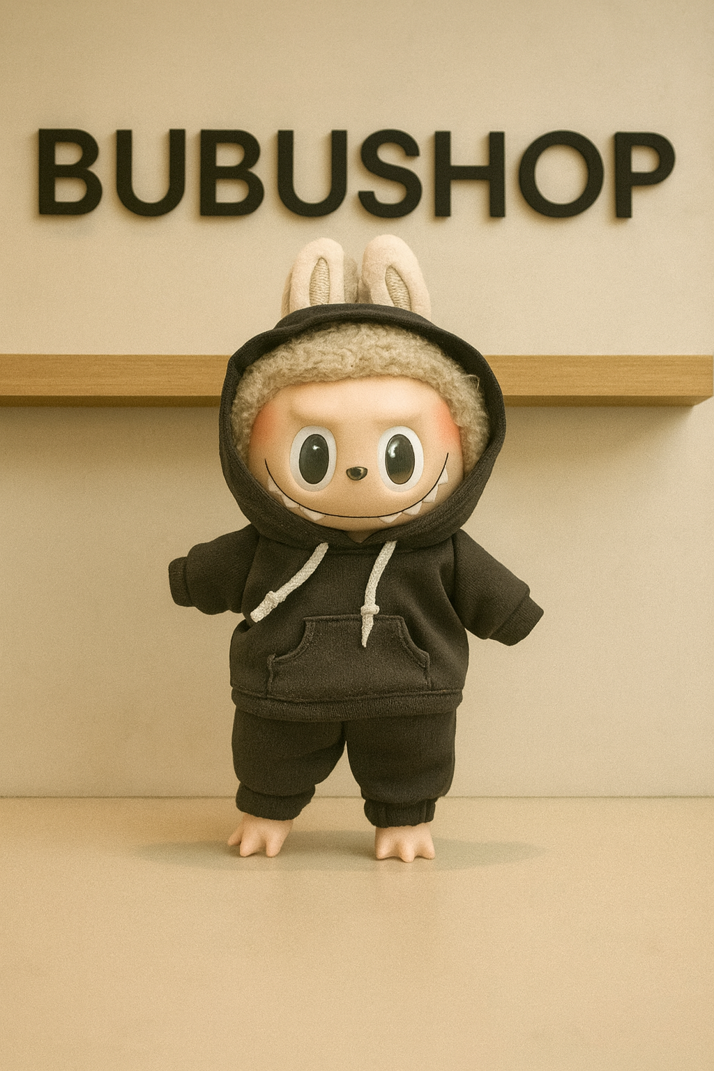 Bubu en hoodie