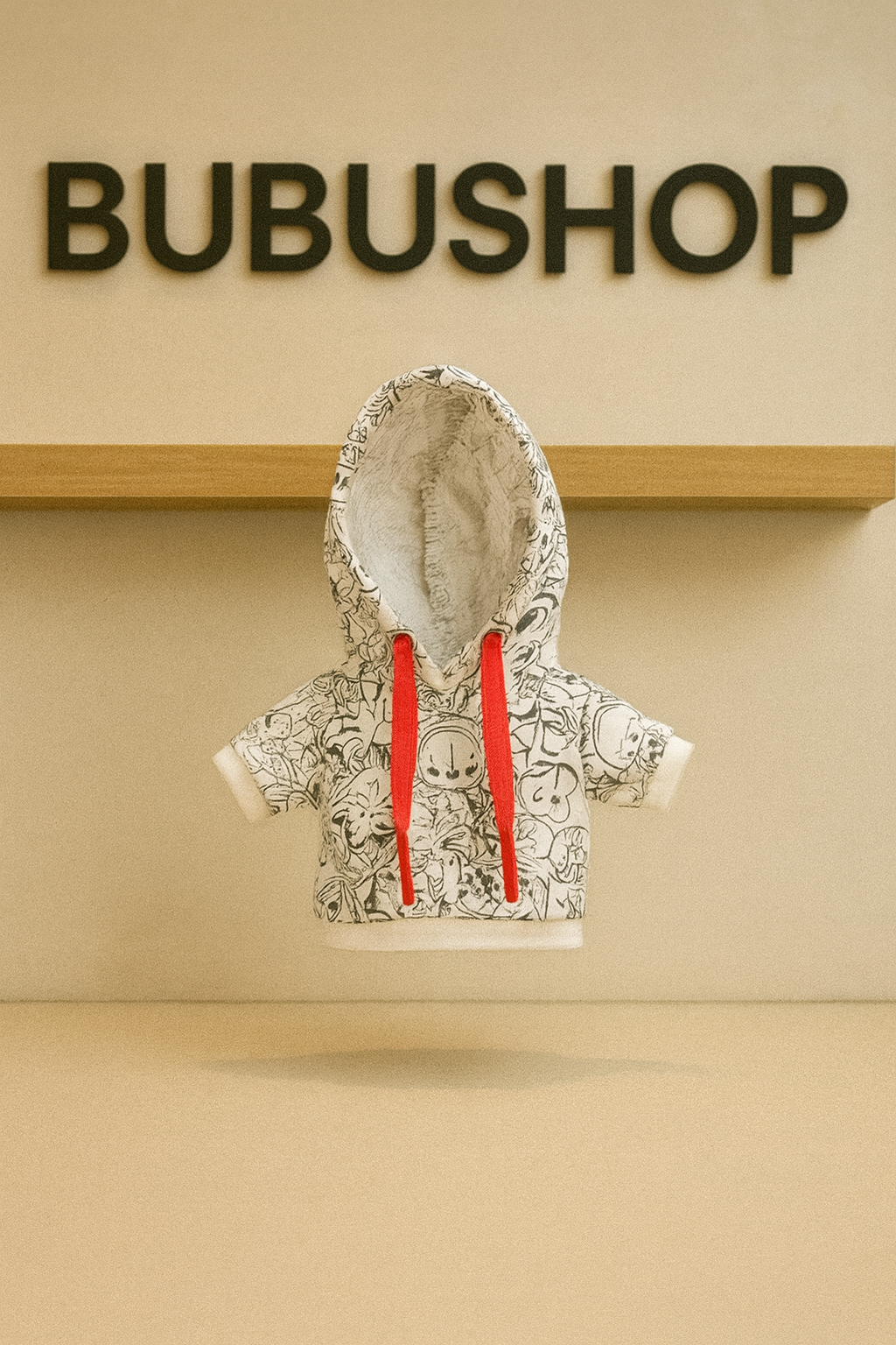 Bubu en hoodie