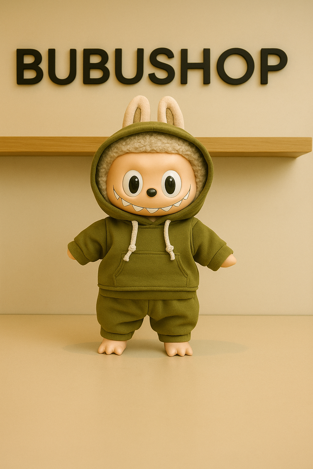 Bubu en hoodie