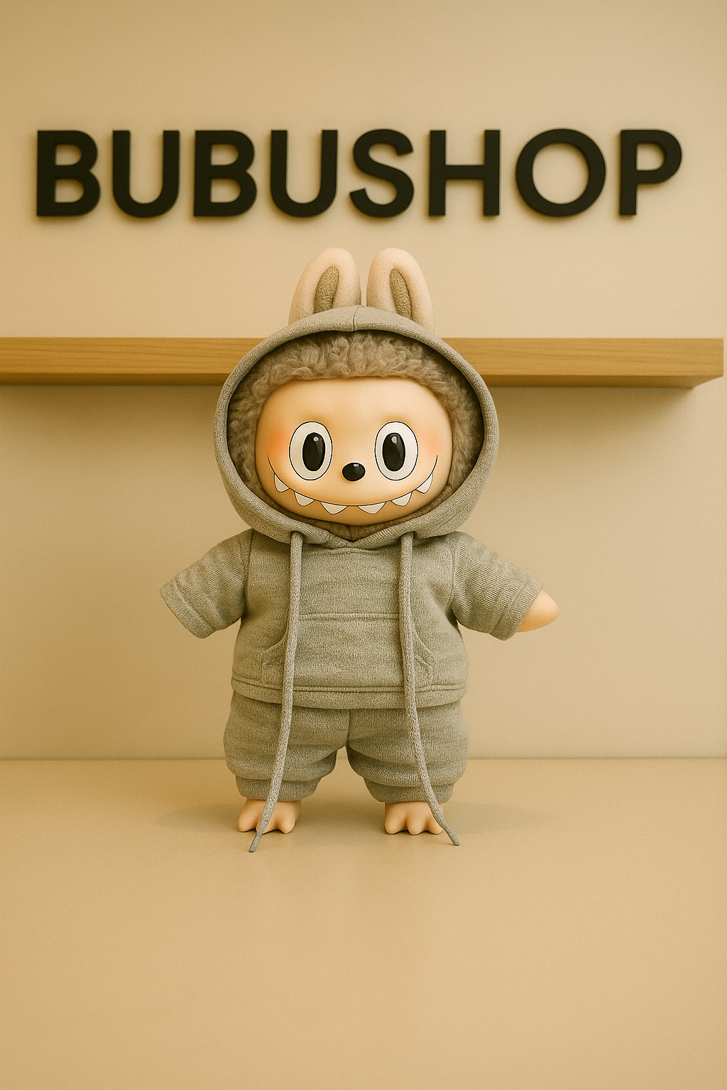 Bubu en hoodie