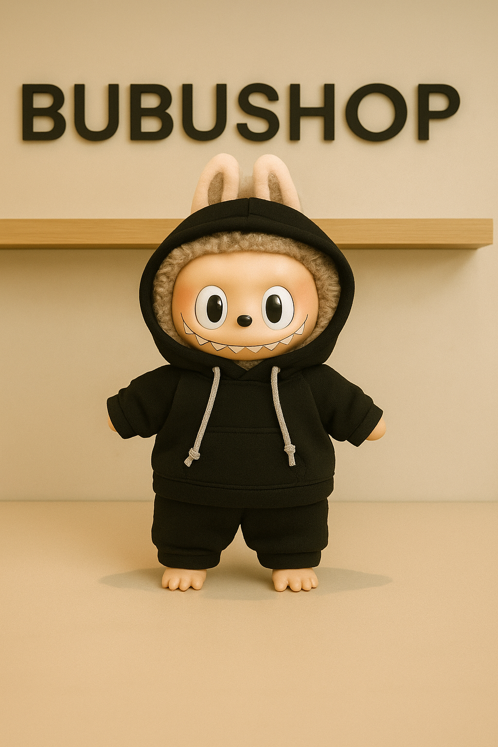 Bubu en hoodie