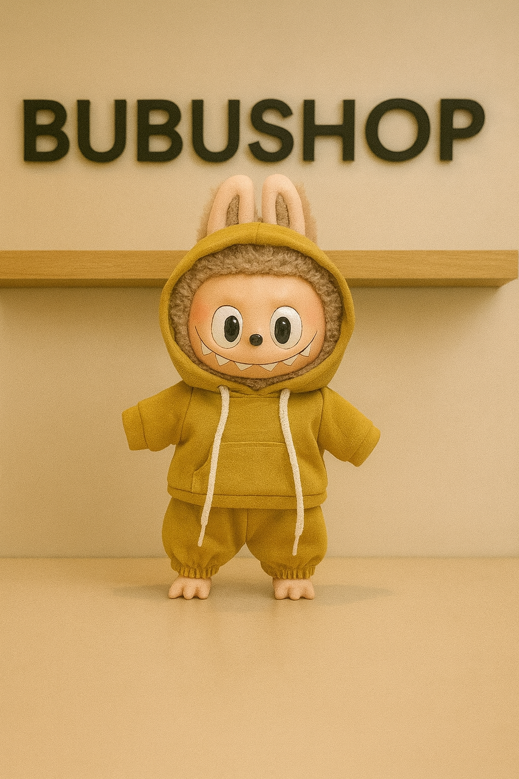 Bubu en hoodie
