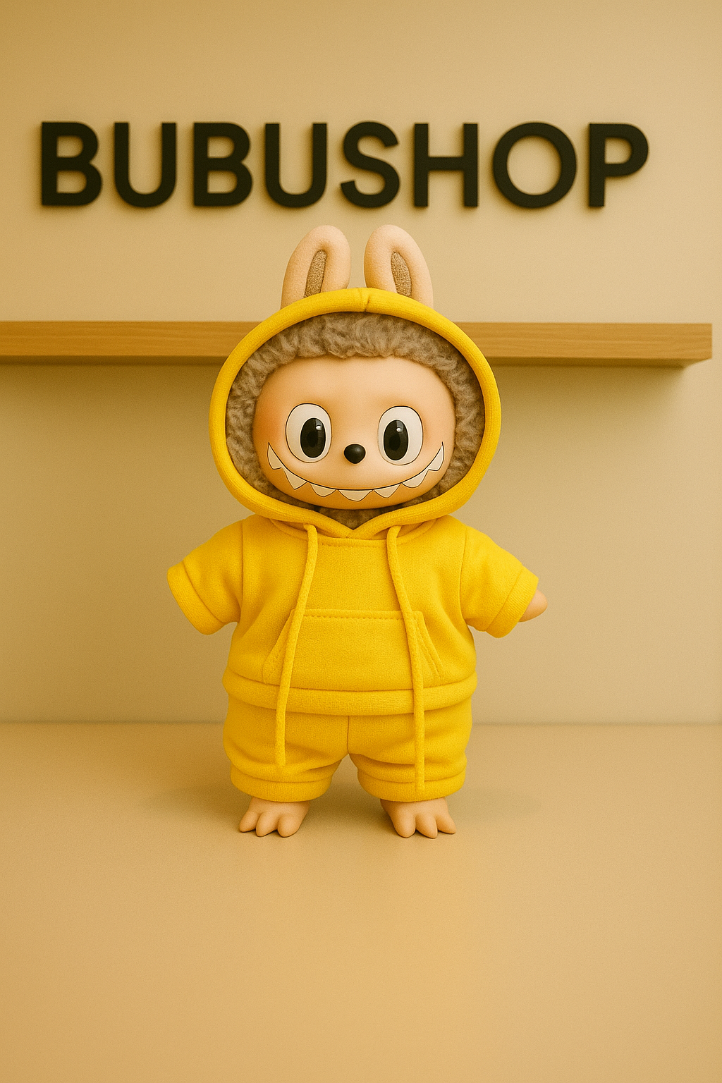 Bubu en hoodie